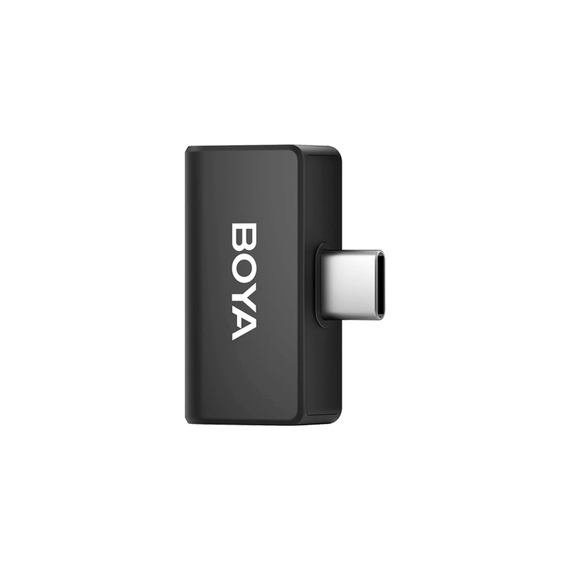 Boya Sistem de microfon fără fir cu două canale (Omic-D-B), mufă Lightning, negru, 3 image
