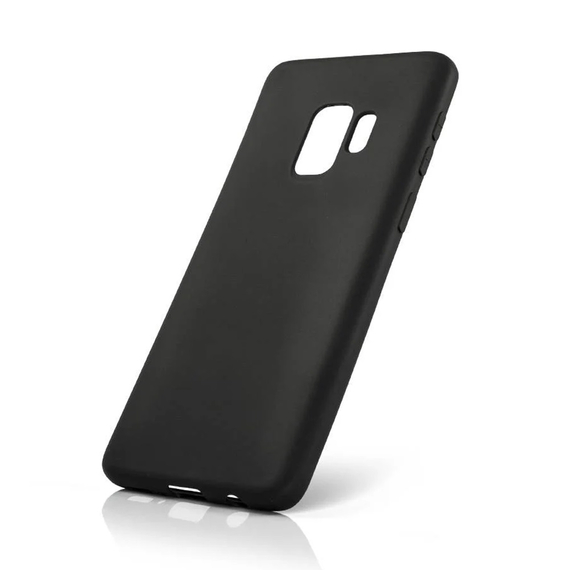 Carcasă cască TPU Suede Samsung S9, negru