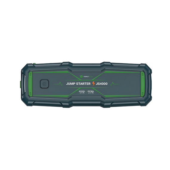 Navitel Jump Starter JS4000, 24000 mAh, Benzină până la 10L, Diesel până la 8L