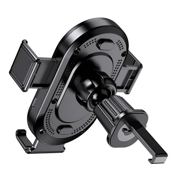 Jokade Car Holder Wireless automat de aer Outlet Spiral Hook 15W JH020, negru, 2 image