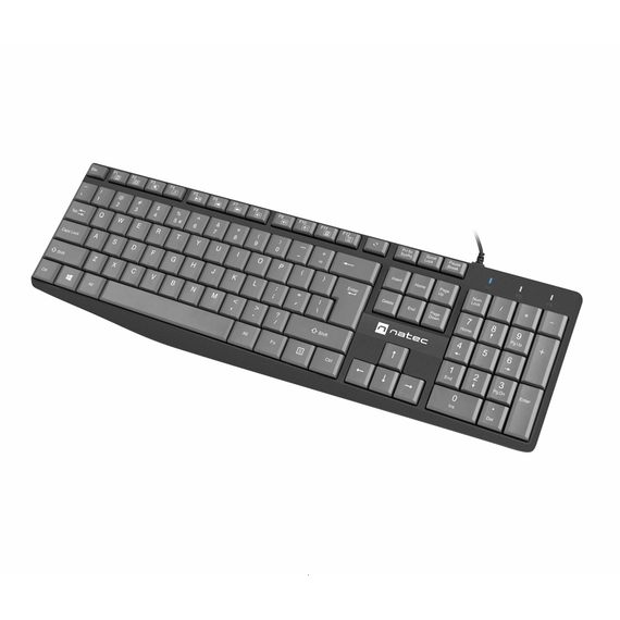 Tastatură Natec Nautilus Slim, Layout US, 2 image