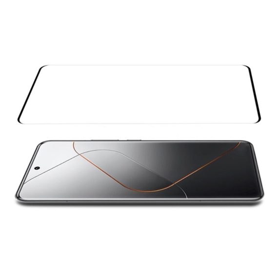 Cască Diamond Glass 5D Xiaomi 14 Pro/14 Ultra, negru, 2 image