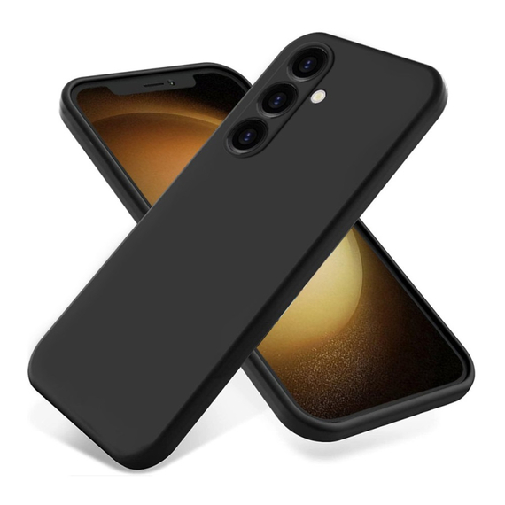 Husă pentru cască Liquid Silicone Samsung A05S, negru