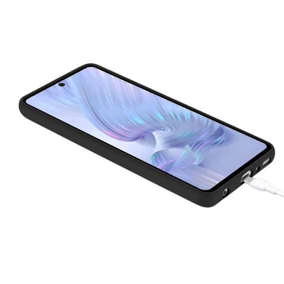 Husă pentru cască Liquid Silicone Samsung A71, negru, 2 image