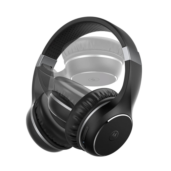 Căști Motorola On-Ear cu MIC Bluetooth MOTO XT220, Negru, 2 image