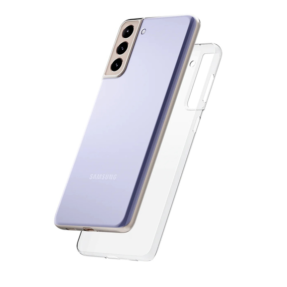 Carcasă cască TPU moale Samsung S21, transparentă