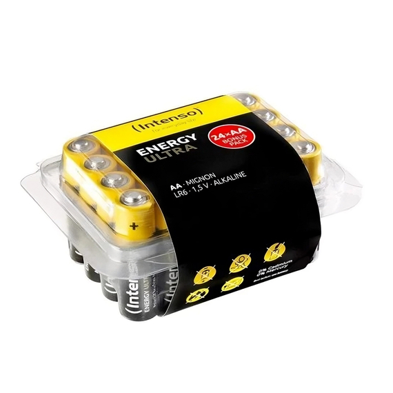 Intenso® Baterii AA LR06 24pcs Plastikbox.