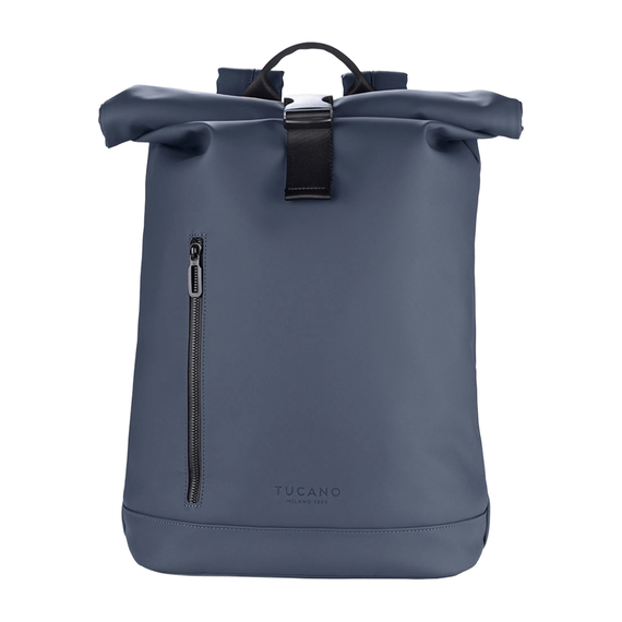 Rucsac Tucano Gommo Rolltop 15.6", albastru