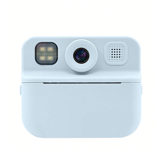 EYESUN Instant Kids Camera cu role de hârtie de imprimare 030D, albastru