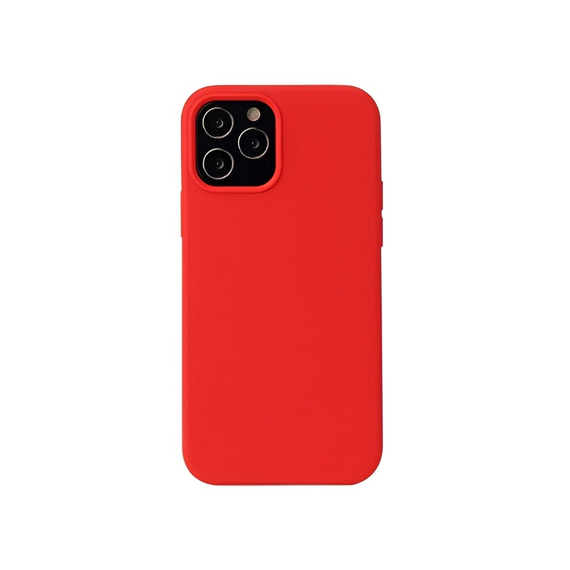 Husă pentru cască Liquid Silicone iPhone 12 Pro Max, roșu