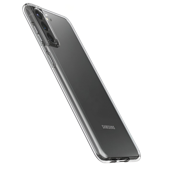 Carcasă cască TPU moale Samsung S21 Plus, transparentă