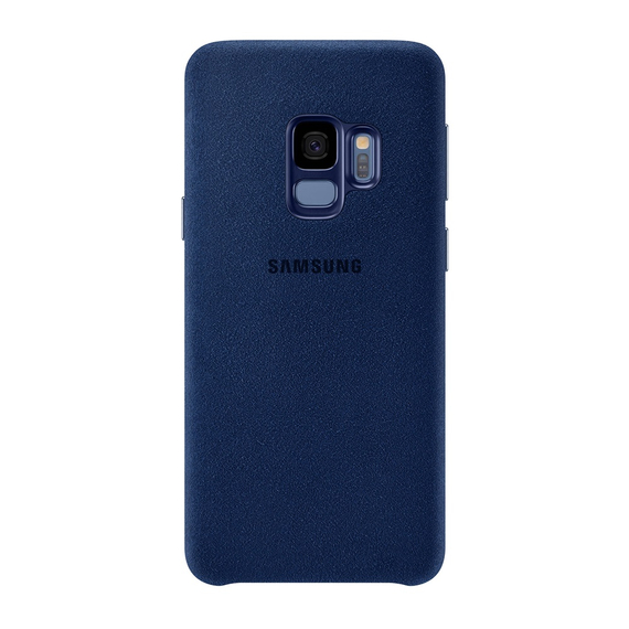 Casca casca TPU Suede Samsung S9, albastru