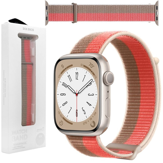 DUX DUCIS Curea Apple Watch Sport Version 42MM/44MM/45MM, Pomelo Pink, 2 image
