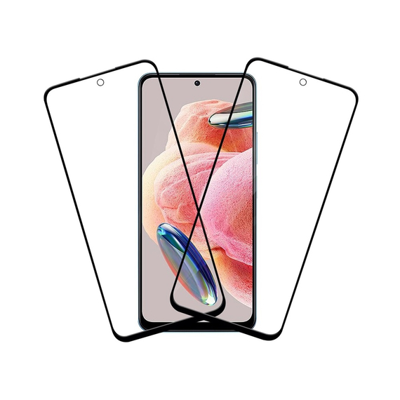 Helmet Diamond Glass 5D Redmi Note 12 4G/Note 9s/Pro/Max, negru, 2 image