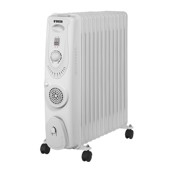 NOVEEN Încălzitor de ulei OH1301 2500W + ventilator turbo 400W