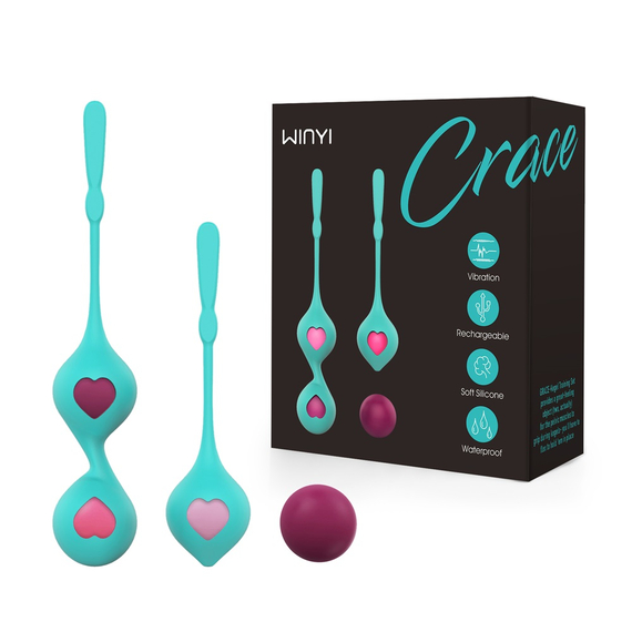 WINYI Grace Kegel Ball, verde, 3 image