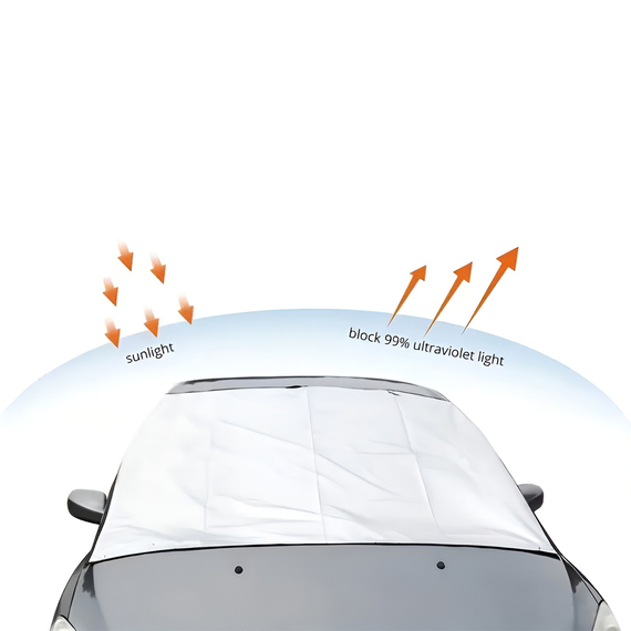 Portabil pliabil masina Windshield Cover, 2 image