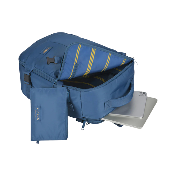 Tucano Rucsac de călătorie Tugo' M Premium Cabin 15.6'', Sky-Blue, 2 image