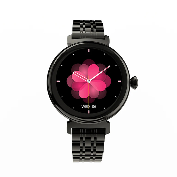 HiFuture Smart Watch Aura, Amoled, apelare BT, negru