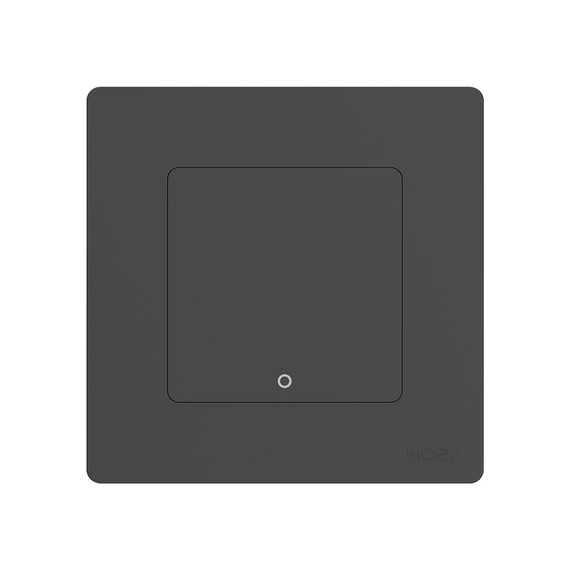 Moes Zigbee Star Ring Smart Push Button Switch 1 Gang (neutru opțional), gri