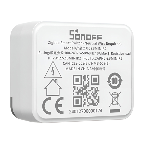Sonoff Comutator inteligent Zigbee ZBMINIR2 Extreme (fir neutru necesar), 3 image