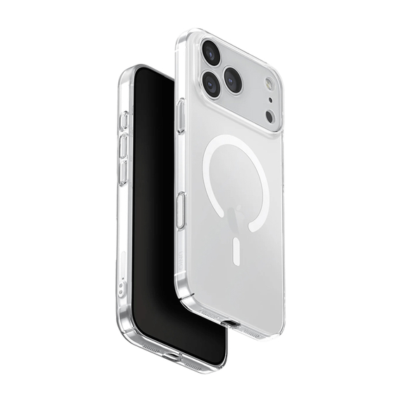 Carcasă Uniq pentru iPhone 17 Pro Max (2025) Ultra Slim Magclick Airsuit, Glossy Clear