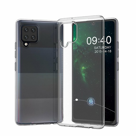 Husă pentru cască TPU moale Samsung M12 4G, transparentă, 2 image