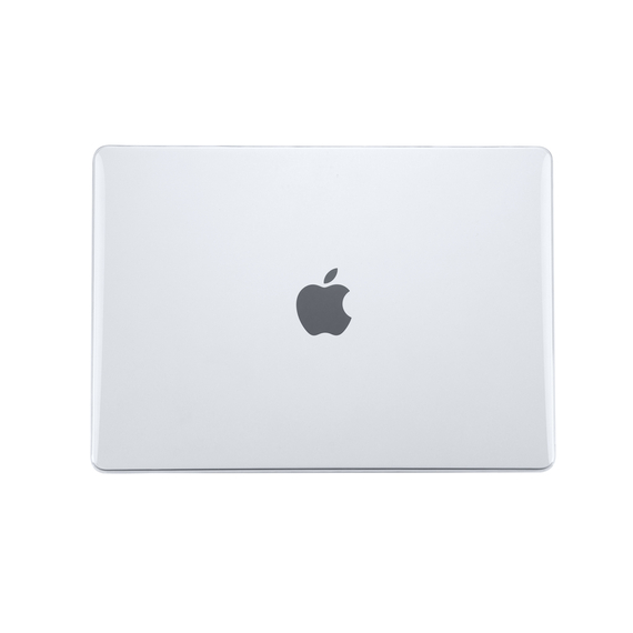 Carcasă DDC Crystal pentru Macbook Air 15" M2 (2023) / M3 (2024) cu folie, transparentă