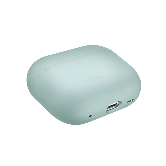 Husă Uniq Silicon Lino Hybrid Mint pentru AirPods 3rd Gen, verde, 2 image
