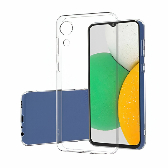 Casă pentru cască TPU moale Samsung A03 Core, transparentă