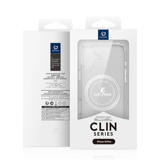 DUX DUCIS Carcasă TPU pentru iPhone 16 Plus Clin cu MagSafe, transparentă, 2 image