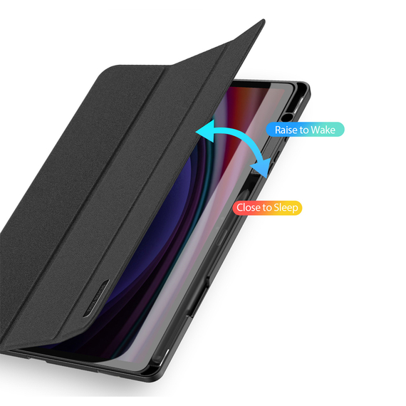 DUX DUCIS Husă pentru tabletă Samsung Tab S10 Plus / S9 Plus / S9 FE Plus DOMO, negru, 2 image