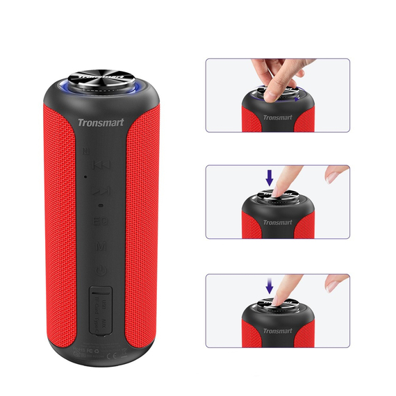 Difuzor wireless Tronsmart T6 Plus actualizat, roșu, 2 image