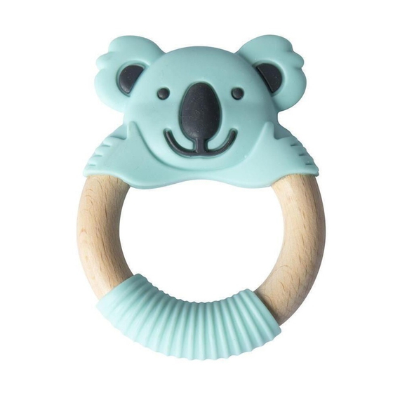 Bibipals Inel de dentiție Koala, albastru și alb
