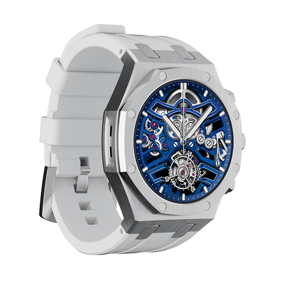 Charome Smart Watch HD Call T12 Amoled, argintiu, 2 image