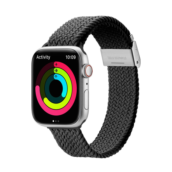 DUX DUCIS Curea Mixture II Version Apple Watch 42MM/44MM/45MM, negru