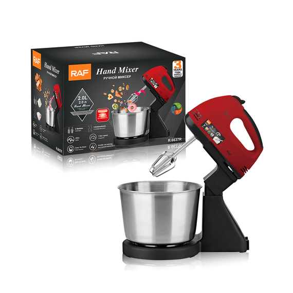 Raf Stand Mixer R.6637, 250W, 2 image