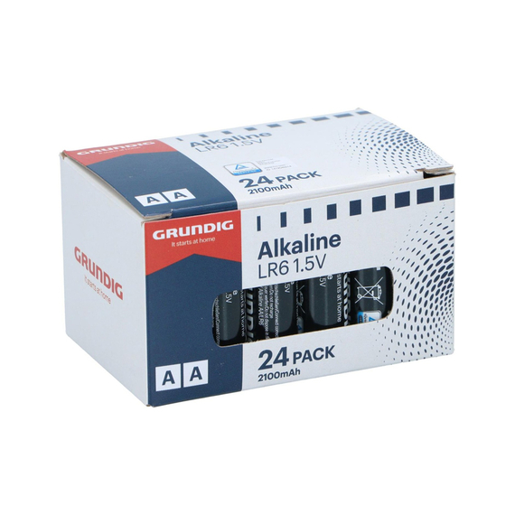 GRUNDIG Baterie alcalină AA/LR6 2100mah 24pcs