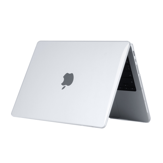 DDC Crystal Case pentru Macbook Pro 13.3" (2022) cu film, transparent, 2 image