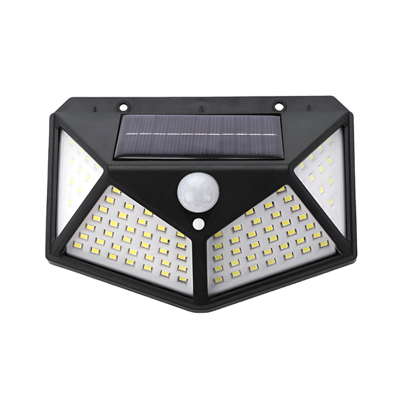 Solar Light 6pcs Set, 1200mAh, 100 LED, impermeabil, negru