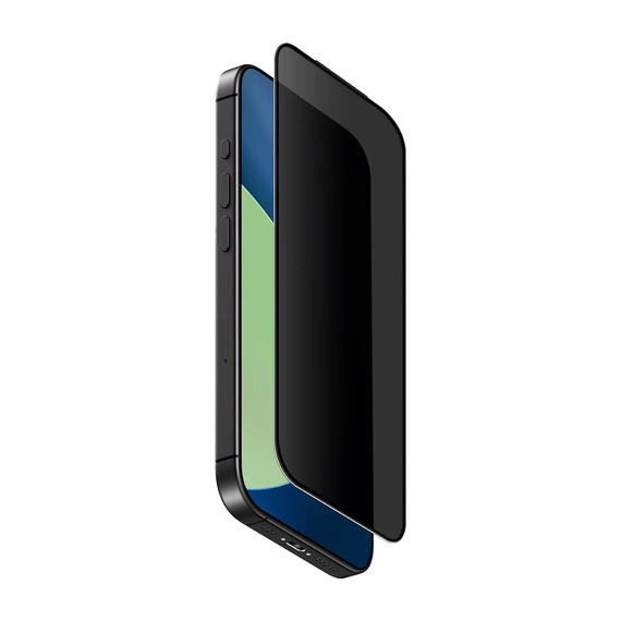 Uniq Glass Protector de ecran pentru iPhone 17 (2025) 6.3 Privacy Optix Covex, negru