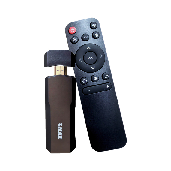 TV Stick 4K R8 Wi-Fi 6, Bluetooth 5.0, 2GB/16GB, negru (Replica FireTV)