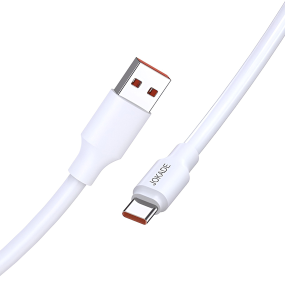 Jokade Cablu USB-A la Type-C 120W 1M JA018, alb