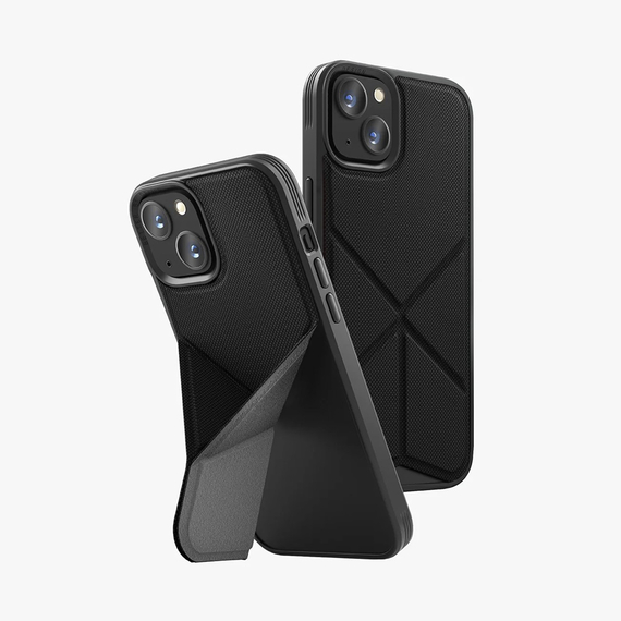 Carcasă Uniq Hybrid Magclick Charging Transforma pentru iPhone 15 Pro Max, negru