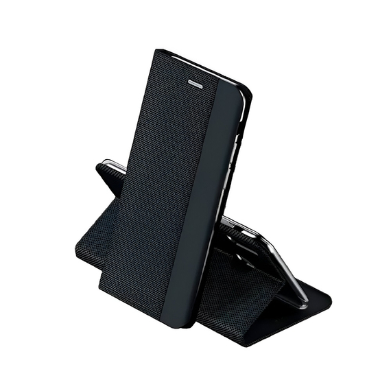 Carcasă pentru cască Shell Flip Nylon Samsung A04E, negru