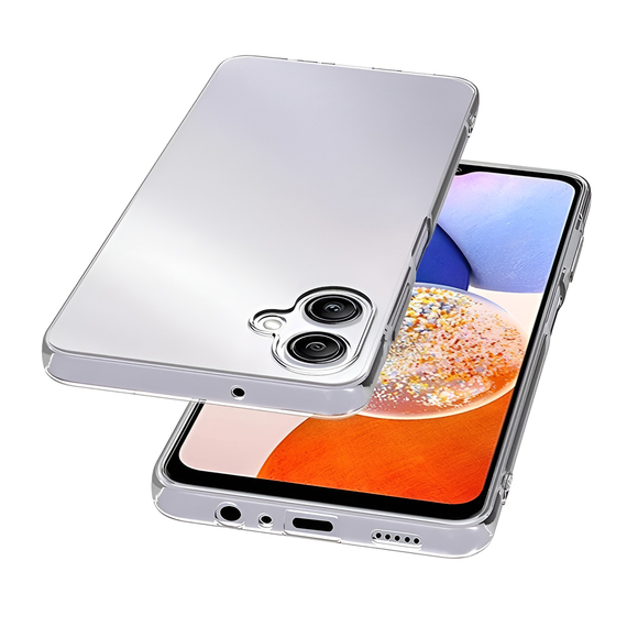 WOO Caz moale TPU Samsung A06, clar, 2 image