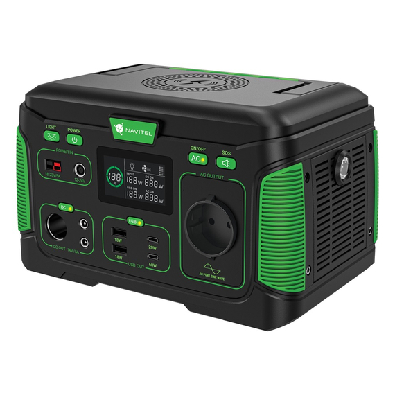 Navitel NS500 Power Station și Jump Starter, 120 000mAh, 500W, 2 image