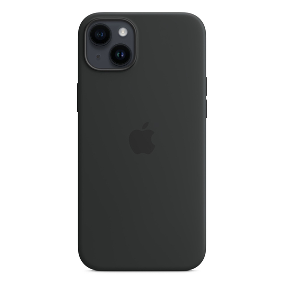 Carcasă Original Silicone cu MagSafe pentru iPhone 15 Plus/14 Plus, Midnight, 2 image