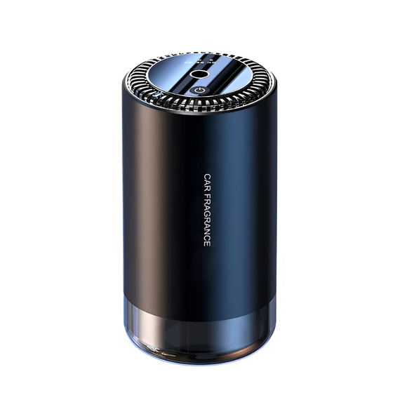 Difuzor de aromă cu ultrasunete pentru mașină, baterie 500mAh/1,85WH, flacon 50ml, negru