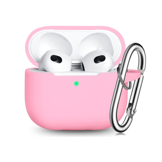 Carcasă silicon Airpods 3, roz
